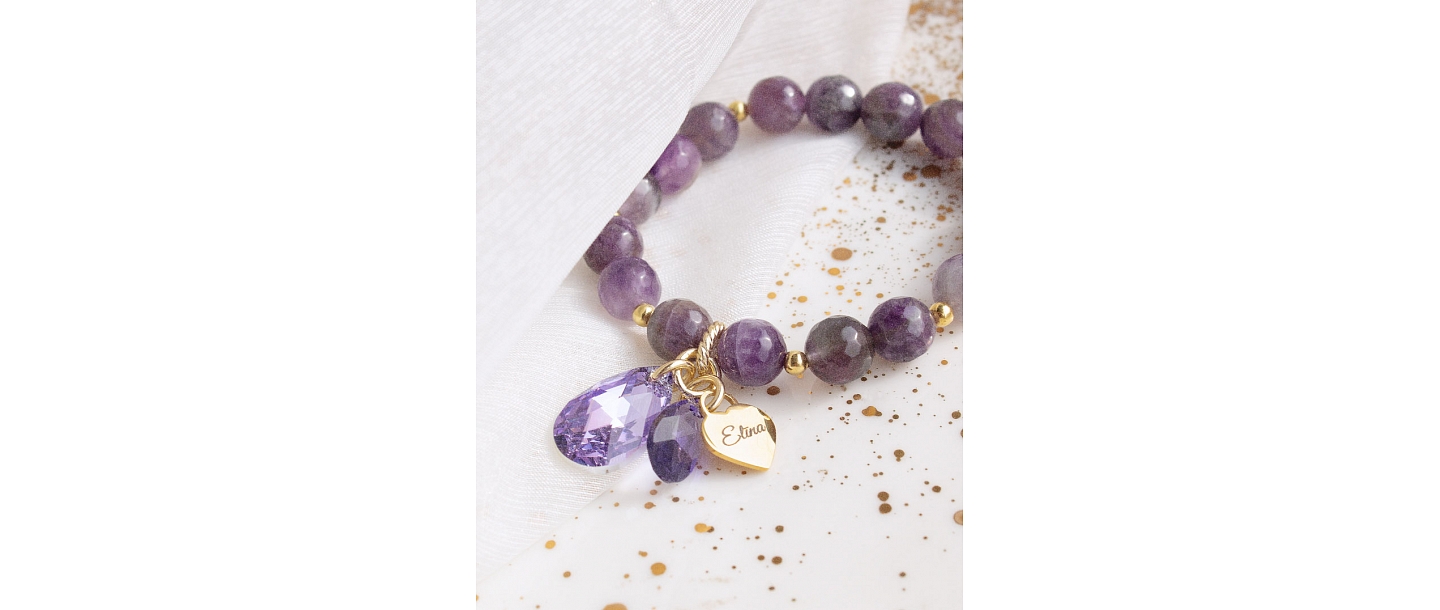 Natural stone bracelet