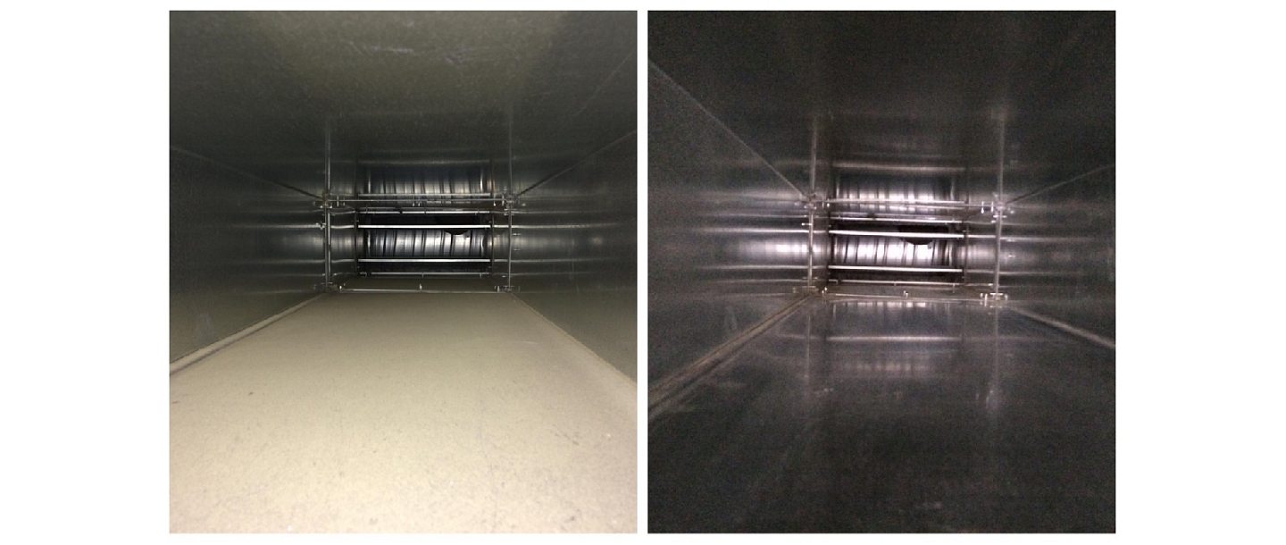 Ventilation system cleaning for offices, for offices