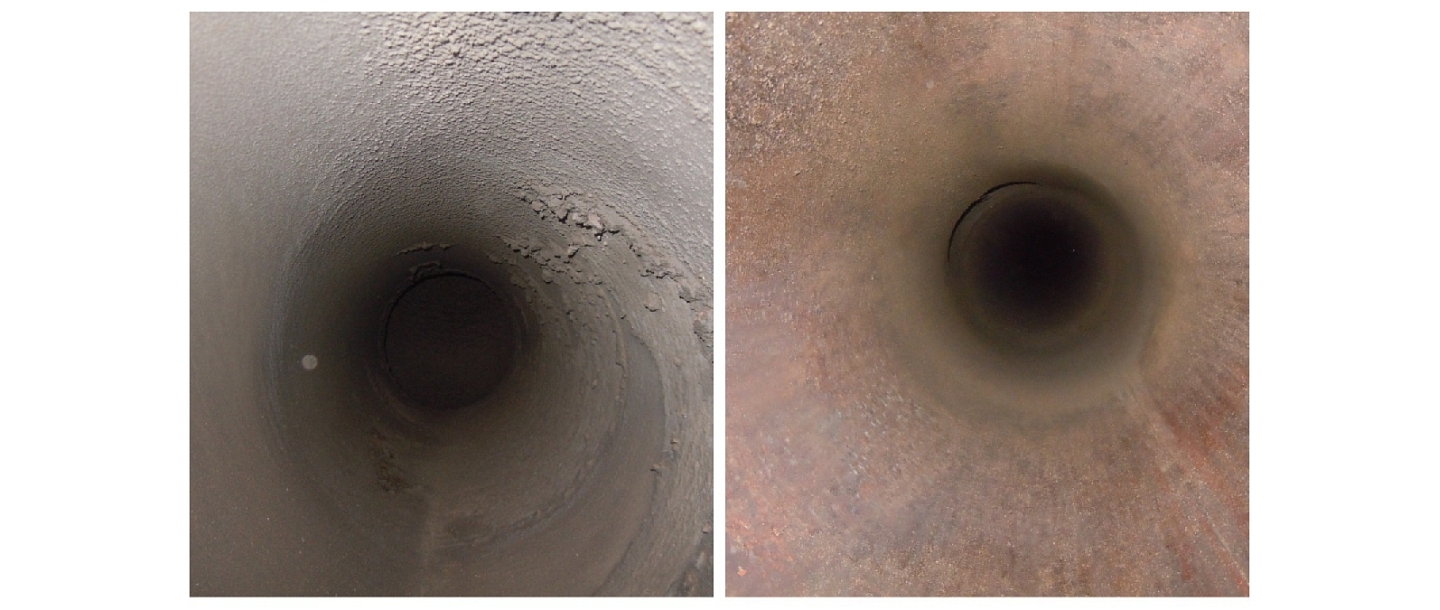 Cleaning of industrial ventilation for production premises
