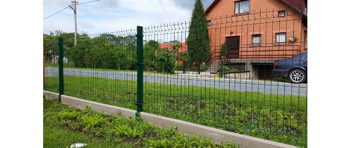 3D panel fence