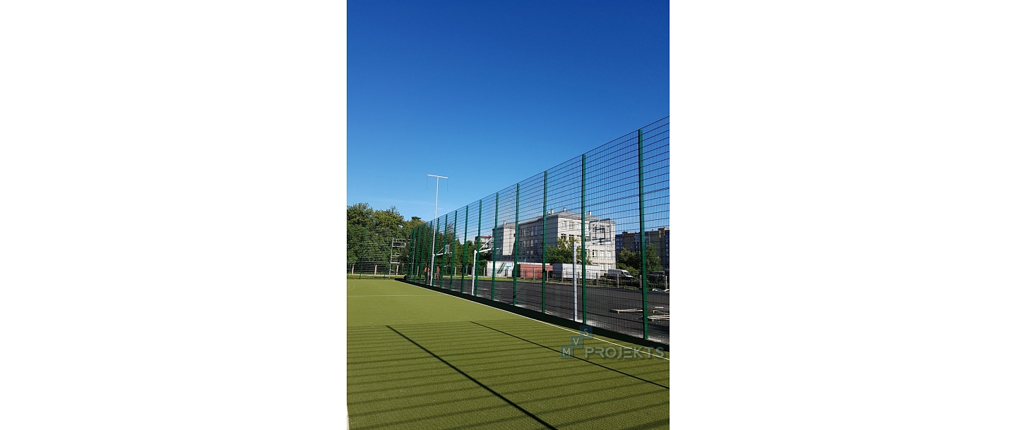 Stadions ar 2D paneļiem