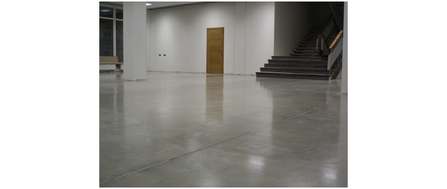Concrete floor installation