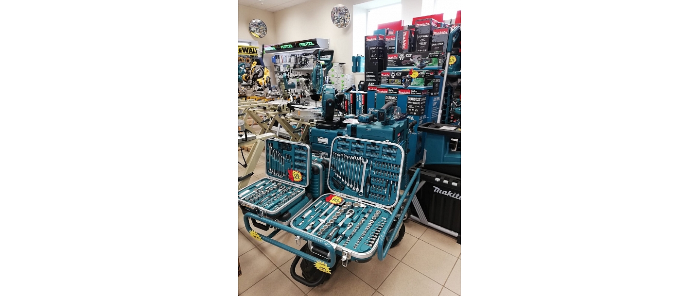 MAKITA instruments, trade, repair. Riga