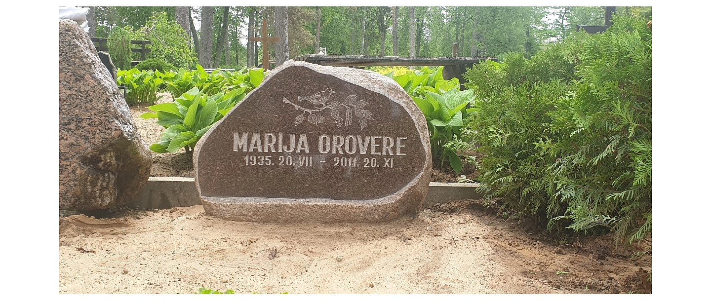 Tombstone making in Cesis