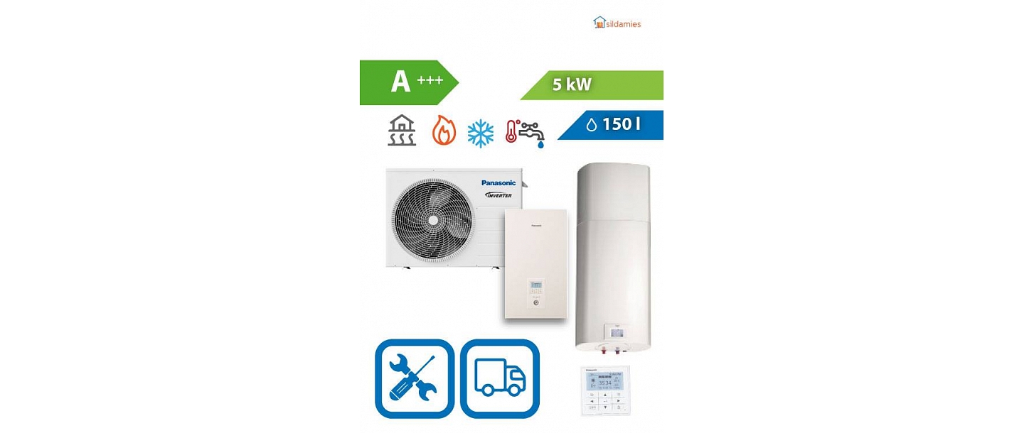 Siltumsūkņi, kondicionēšanas, ventilācijas sistēmas