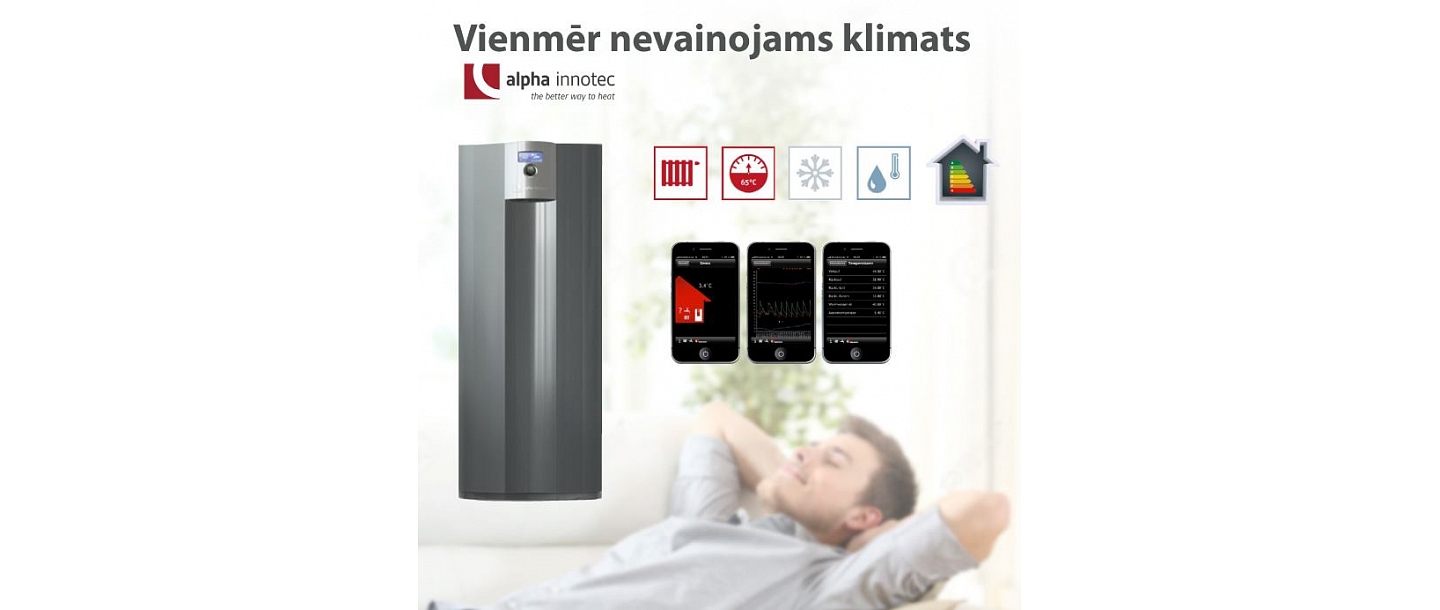 Siltumsūkņi, kondicionēšanas, ventilācijas sistēmas