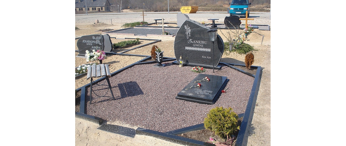 Tombstones, grave stones
