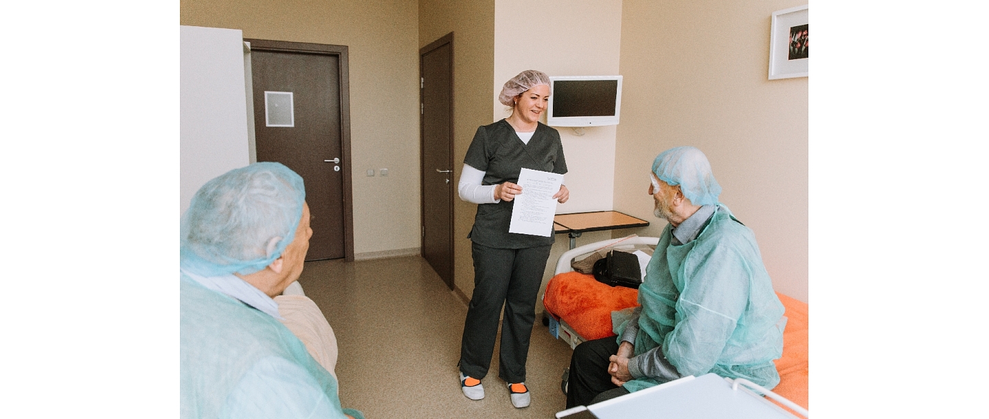 After surgery, patients are hospitalized at Brīvības gatve 410