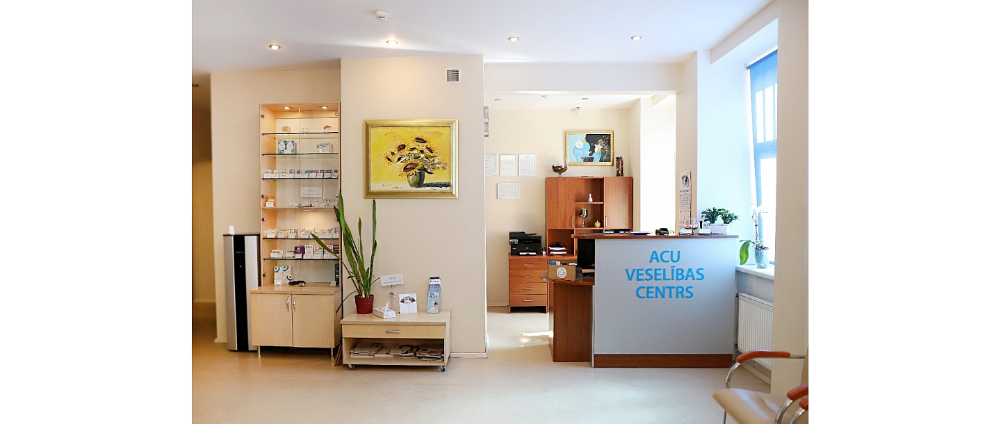 Eye Health Center Reception, waiting room