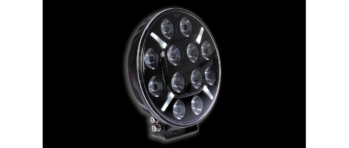LED high beam and work lights, additional lights, beacons and strobe lights, car bulbs