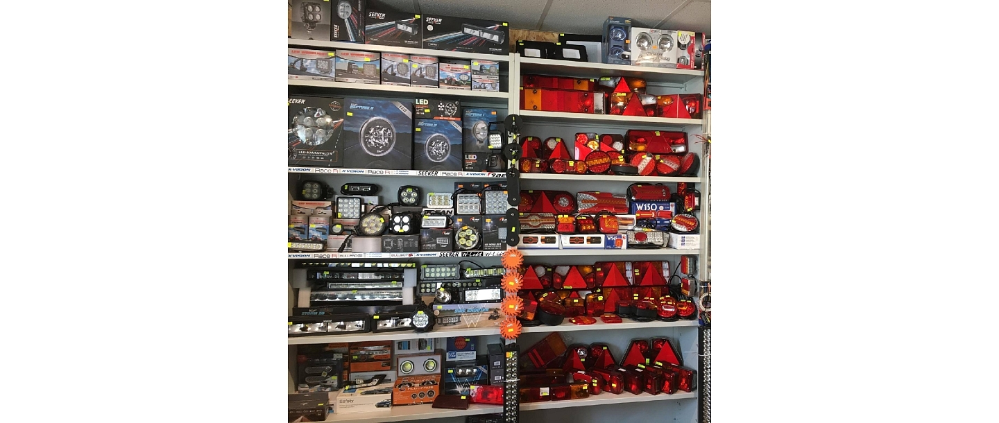 LED high beam and work lights, additional lights, beacons and strobe lights, car bulbs