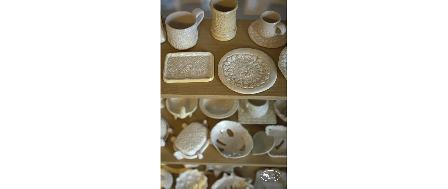 White pottery