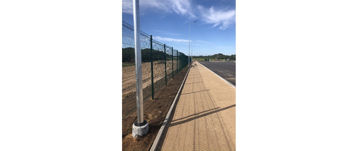 Individual 3D fence panel solution