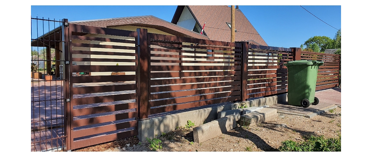 Individual fence panel solution