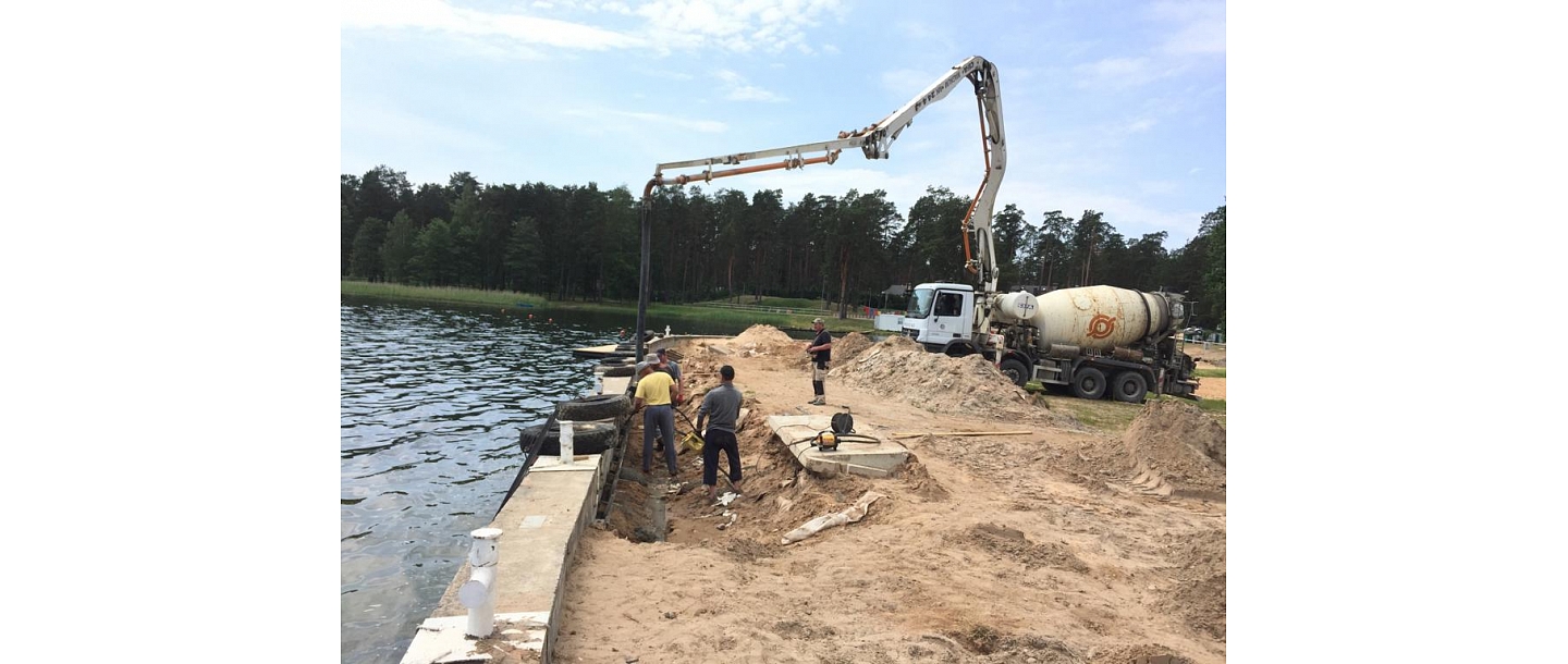 Raw materials for concrete