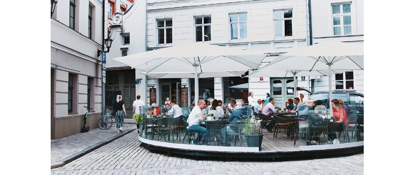Restaurant with terrace