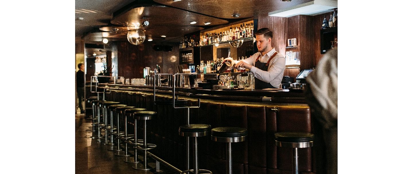 Cocktail bar in Old Riga