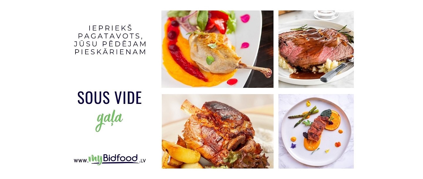 MyBidfood sous vide carouselle