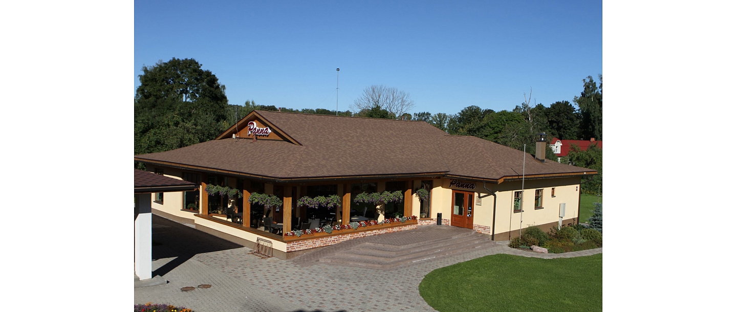 Pan, fast service cafe in Lielvārde