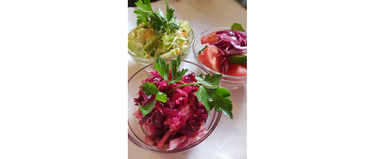 Table laying, banquets, cookery