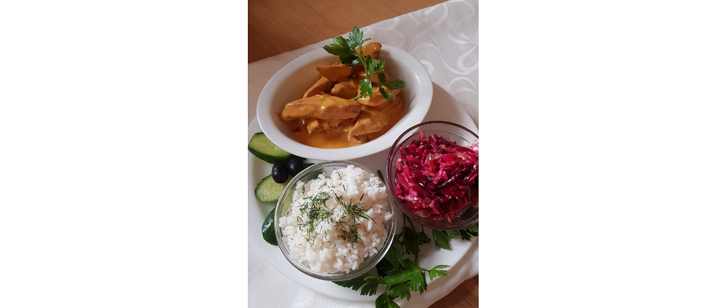 Table laying, banquets, cookery