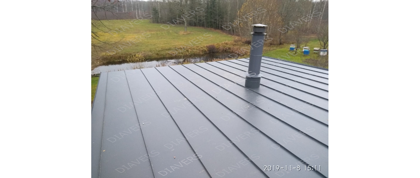 Rolled profile roofing, Diavers