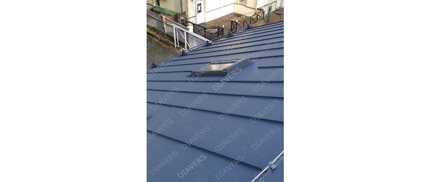 Rolled profile Installation of roof windows, Diavers