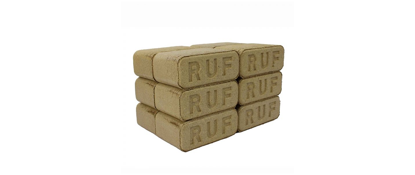 Oak briquettes