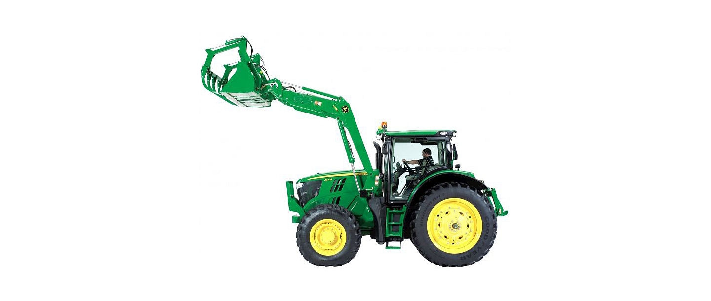 John Deere frontālie iekrāvēji