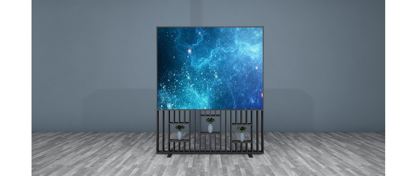 Decorative partition wall