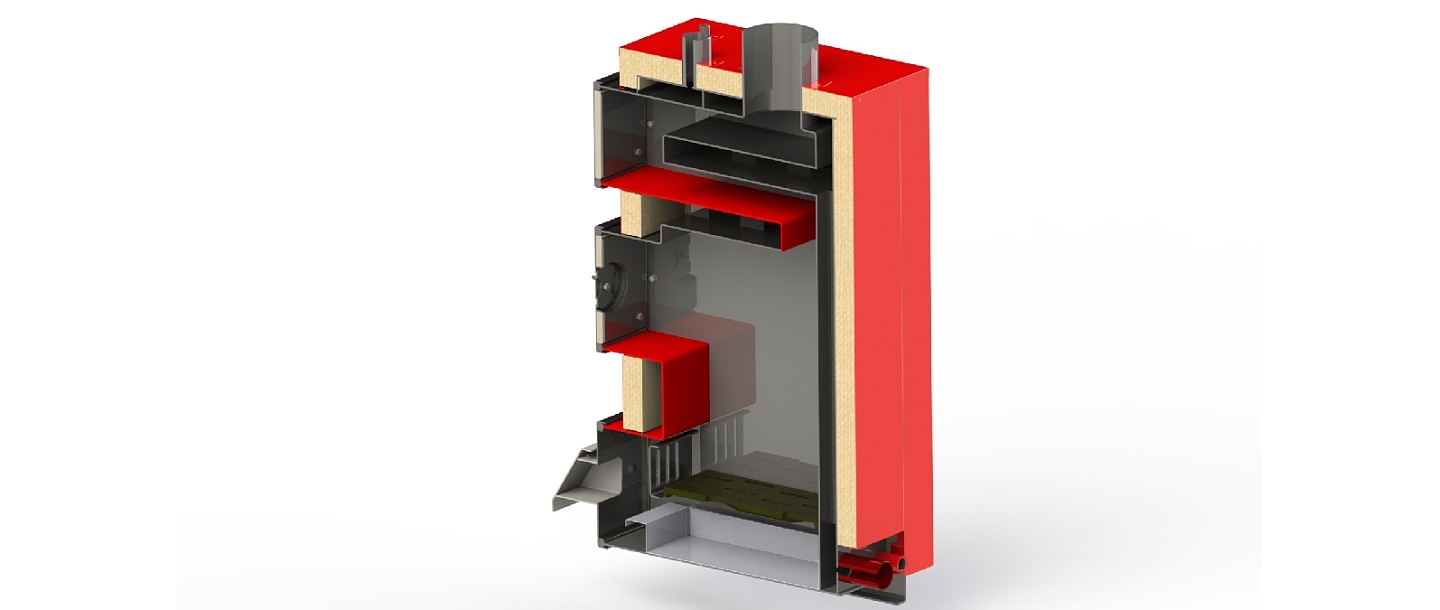 Wood-fired boiler
