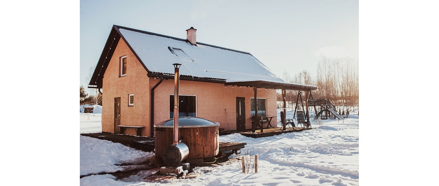 Lieliska pirts, viesu nams "Burziņi"