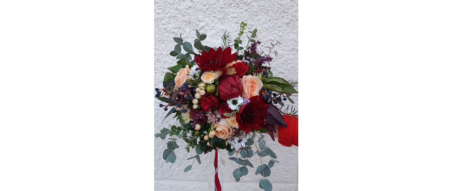 Flower bouquets. Flower shop in Baldone Meldra.