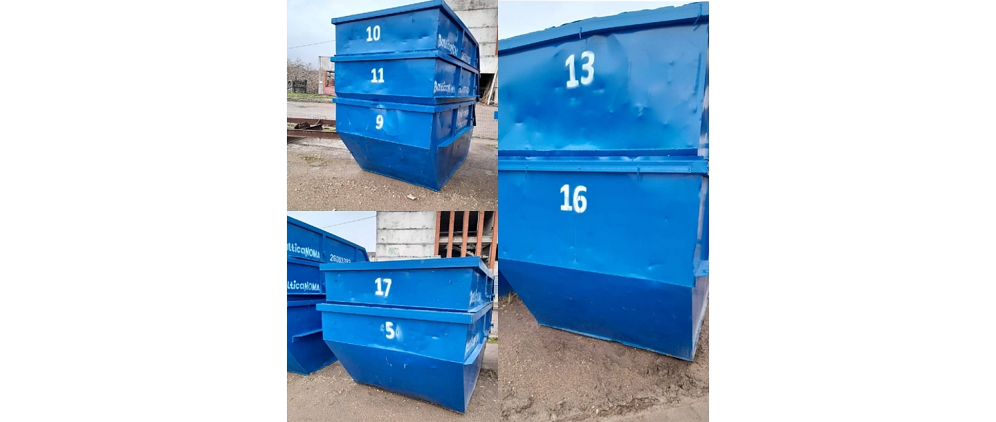 Debris container lease