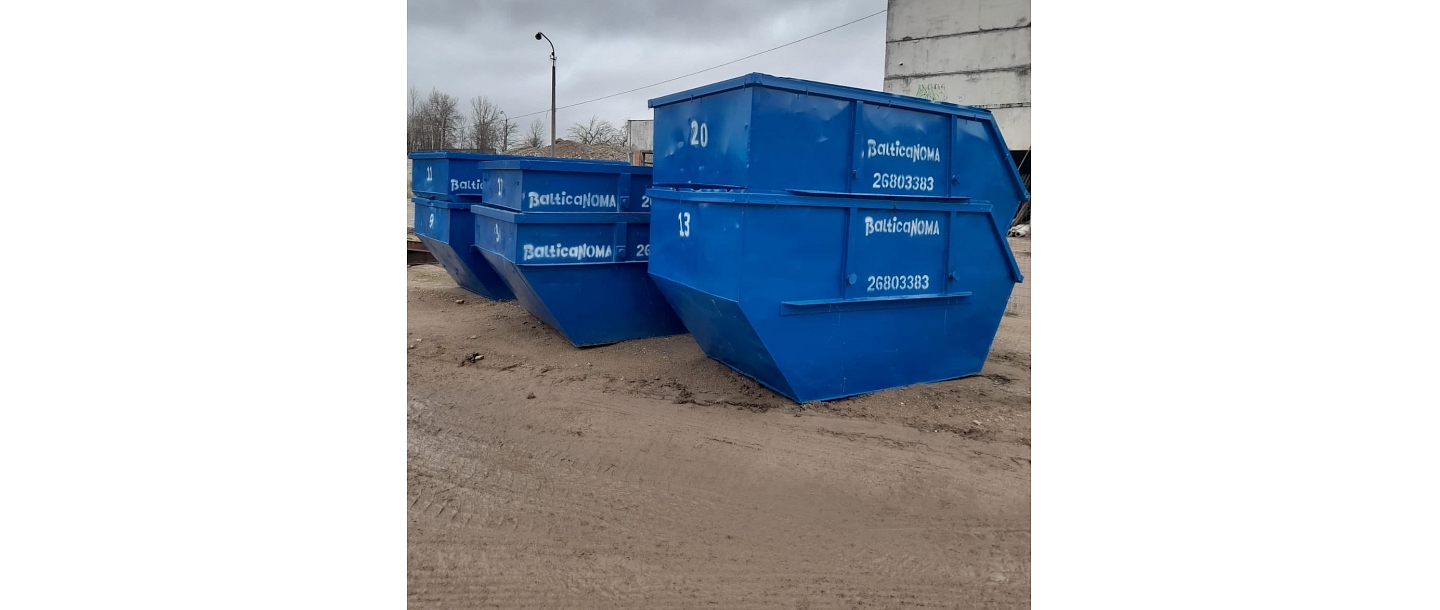 Debris container lease
