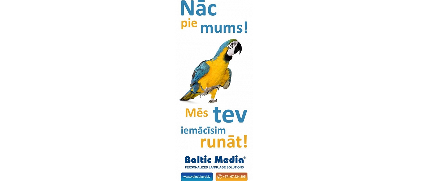 Baltic Media - ISO certified language training company with 30 years of experience