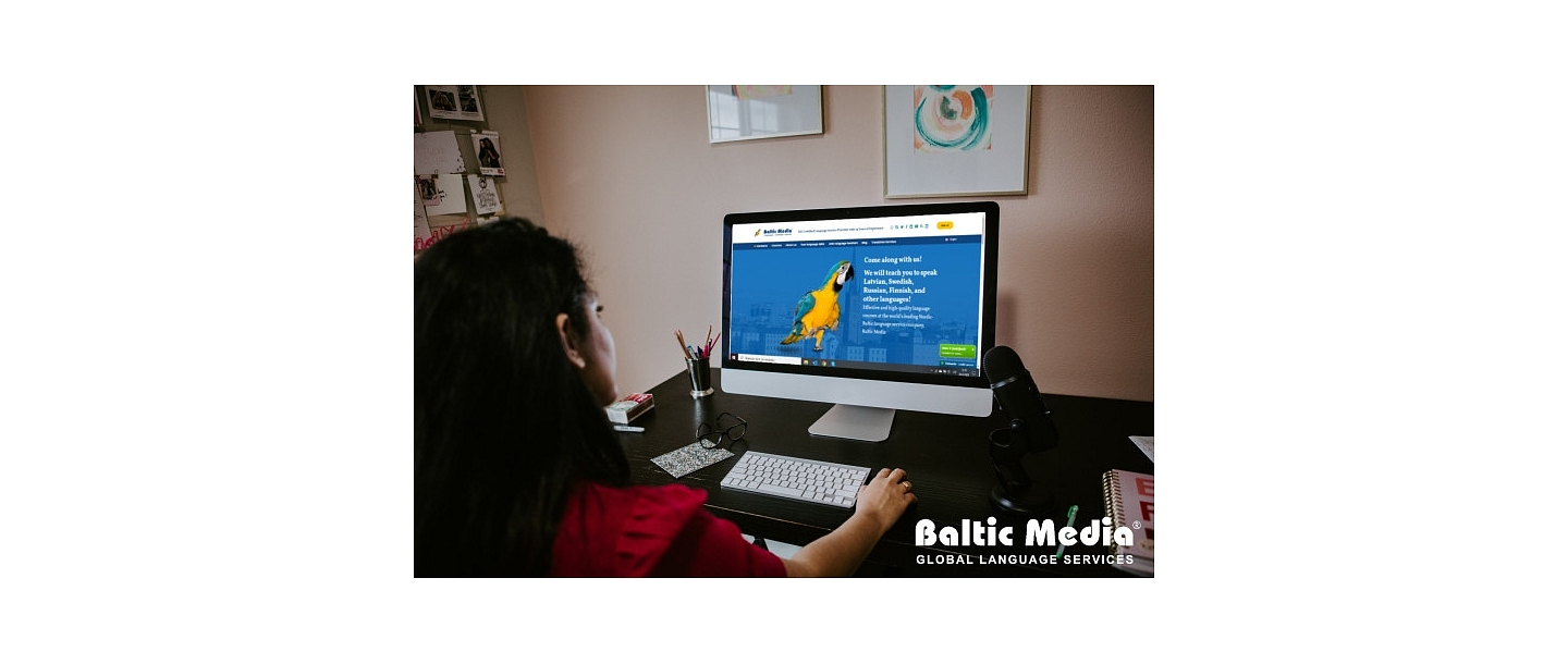 Baltic Media - ISO sertificēts valodu apmācību uzņēmums ar 30 gadu pieredzi