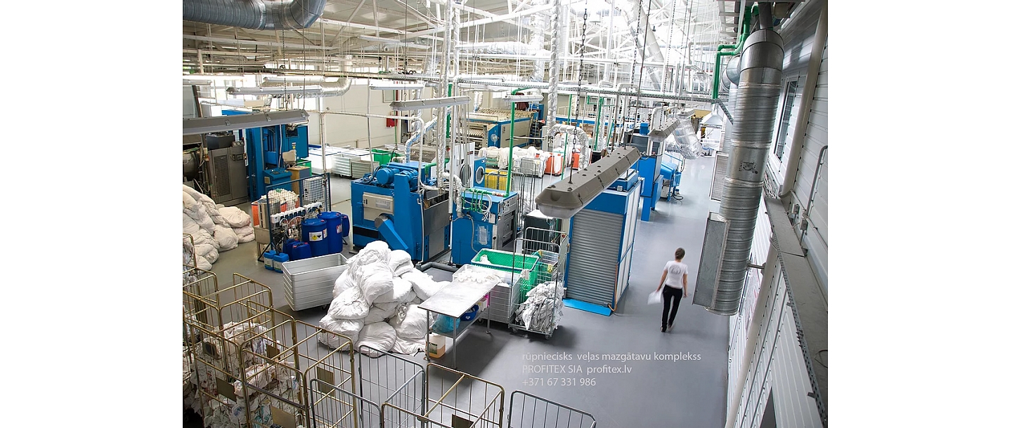 Styroservice, industrial laundry complex, Odessa