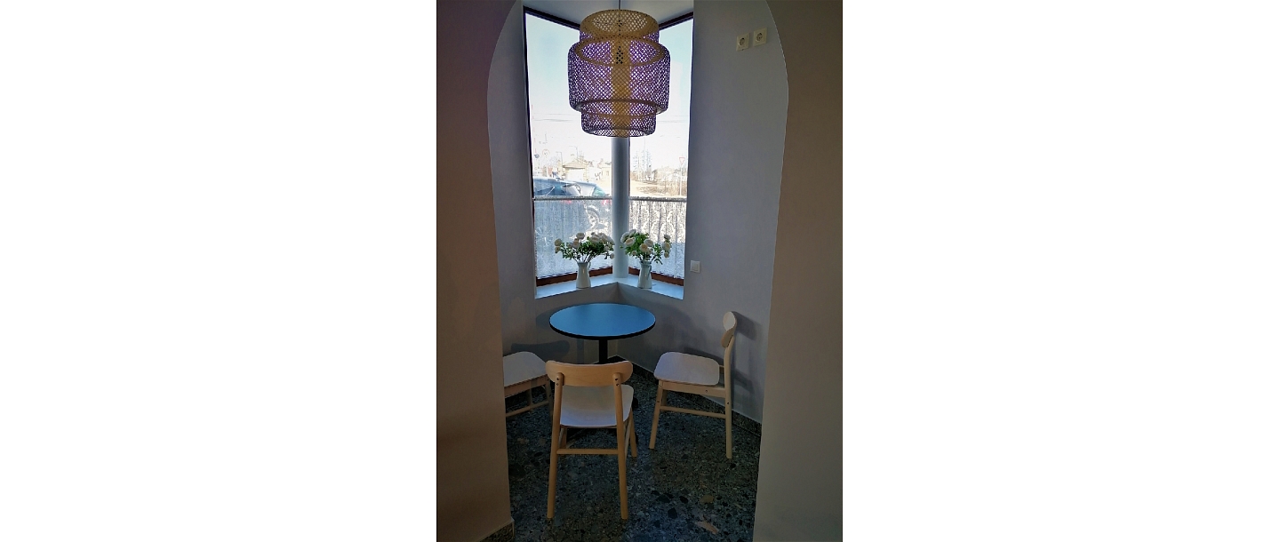 Public design for cafes