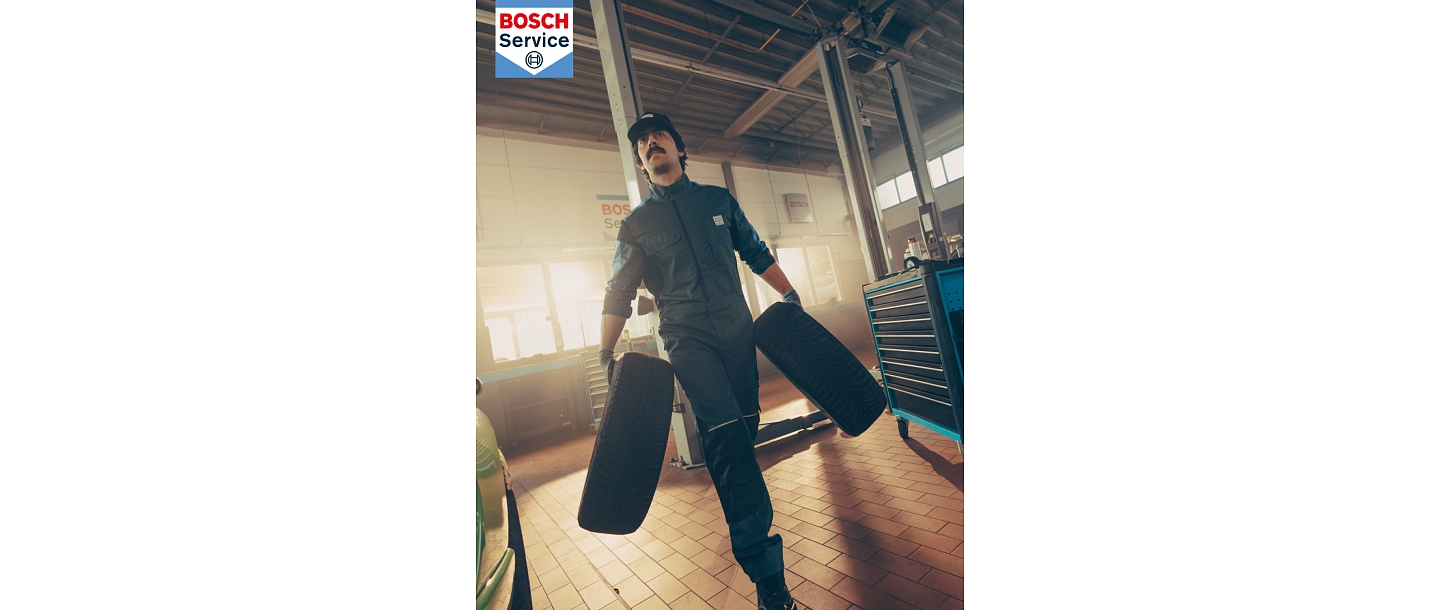 Professional tire change