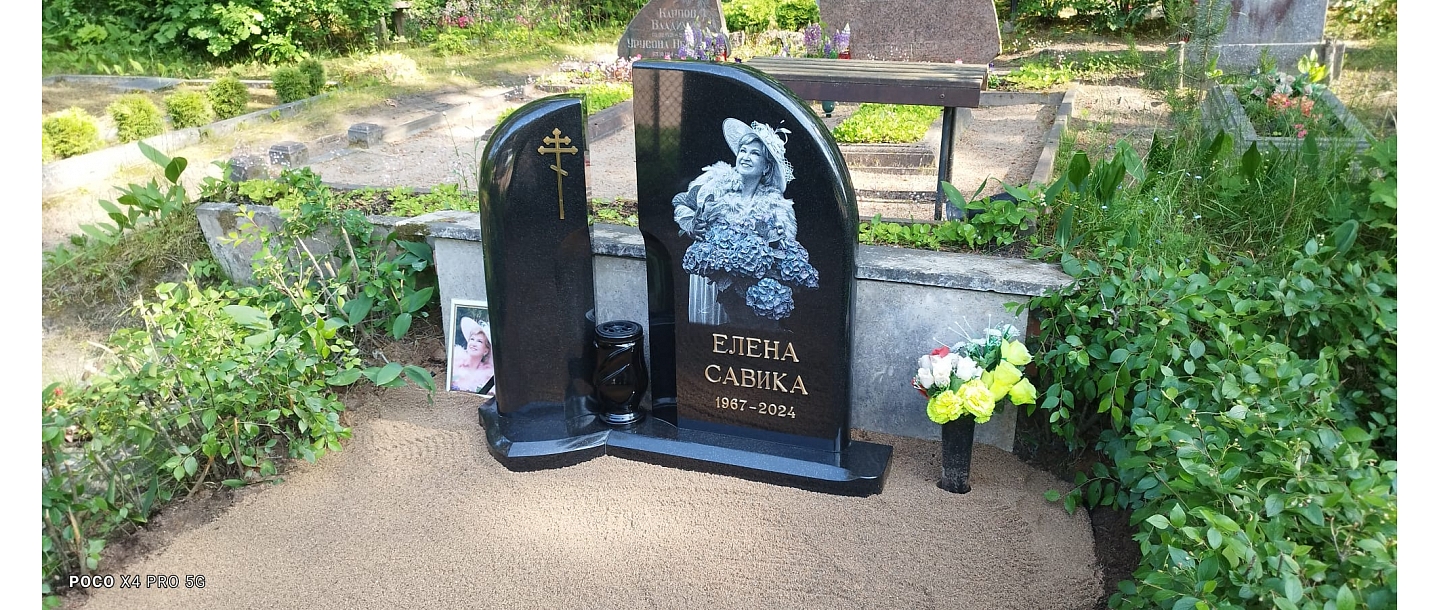 tombstones in Jurmala