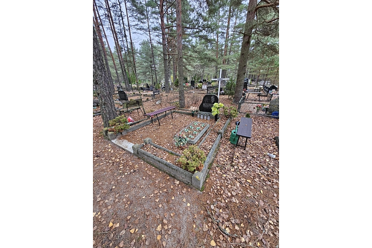 kapavietu uzkopšana