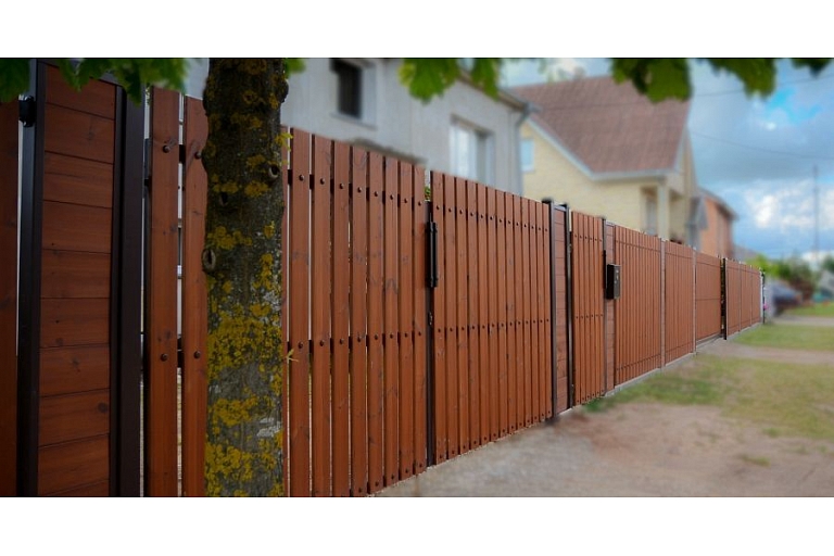 деревянные заборы