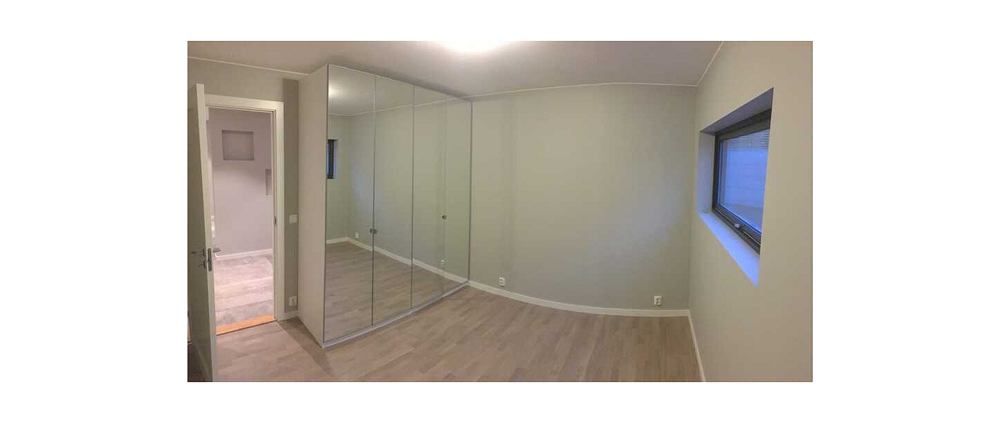 Bedroom with wardrobe
