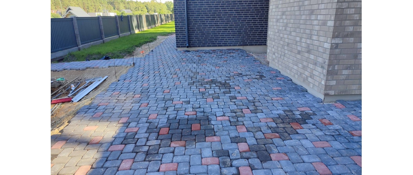 Paving works