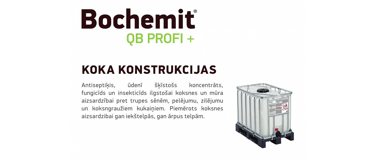 Bochemit koka konstrukcijām