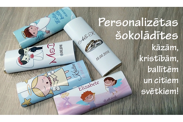 Advertising chocolates