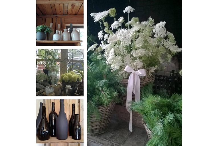 Ceramic garden decor
