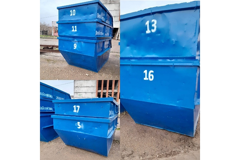 Debris container lease