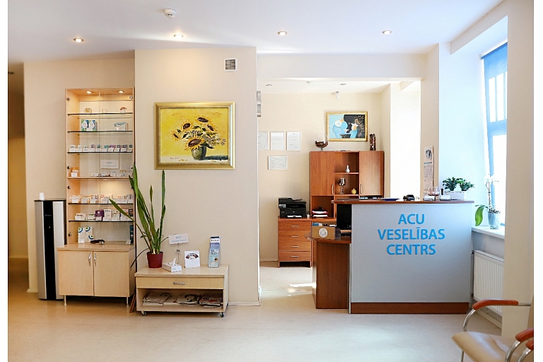 Eye Health Center Reception, waiting room